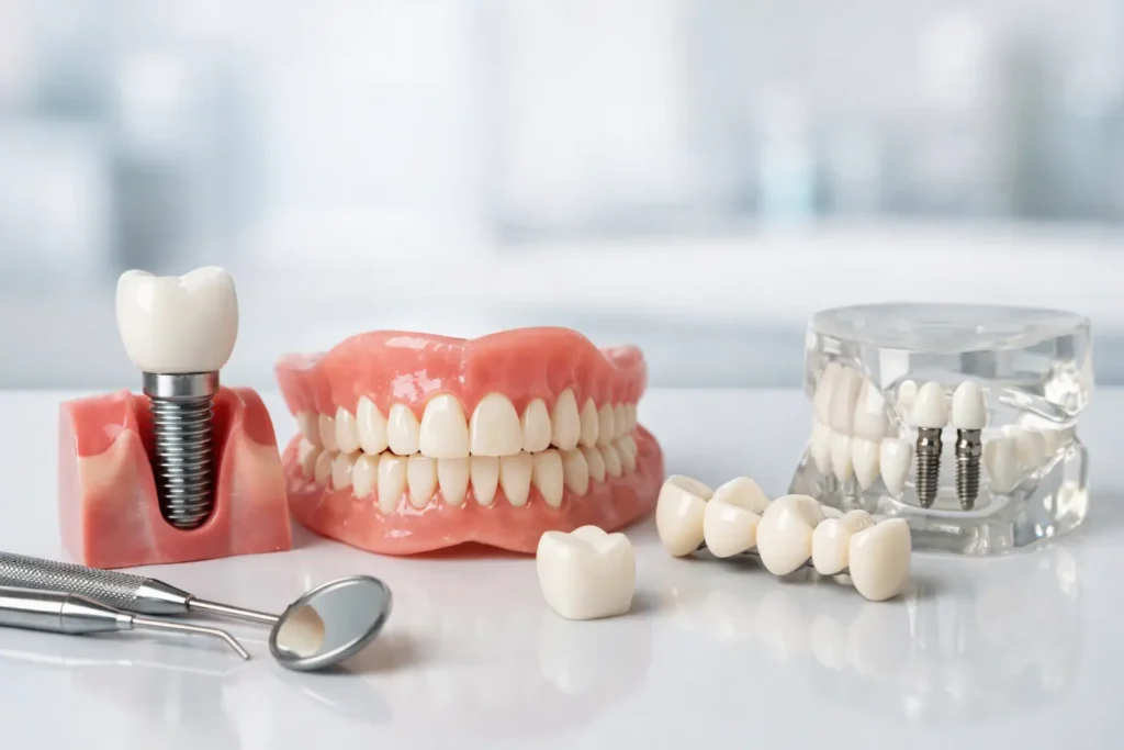 Mejores opciones para reemplazar dientes