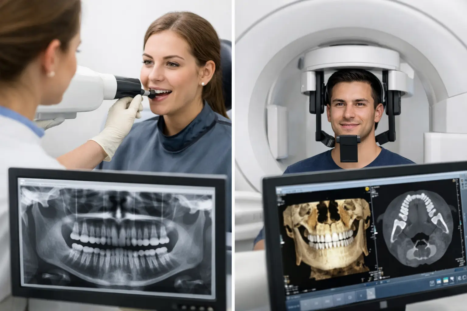 Radiografía dental vs tomografía: cuál necesitas